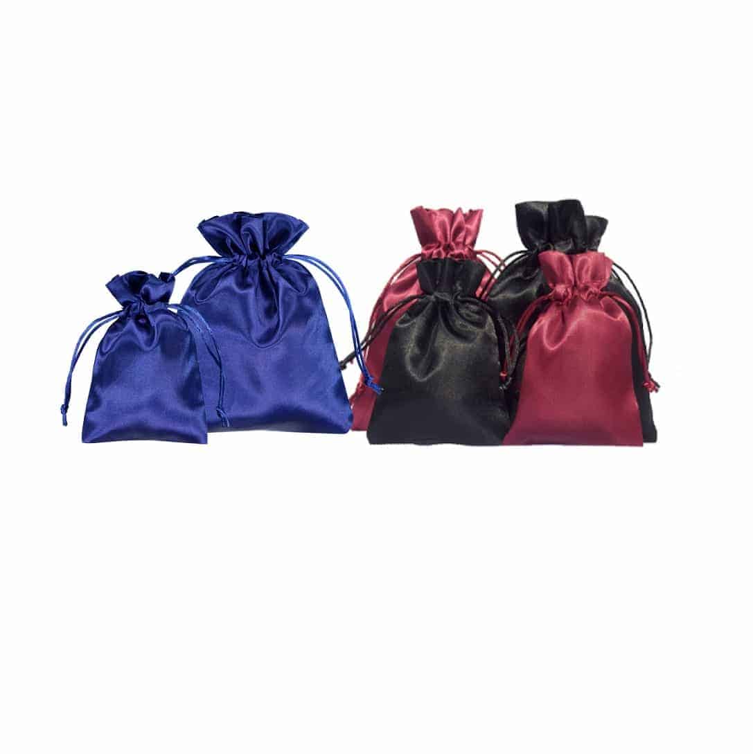 Satin drawstring bags choose you size and colour 2.0
