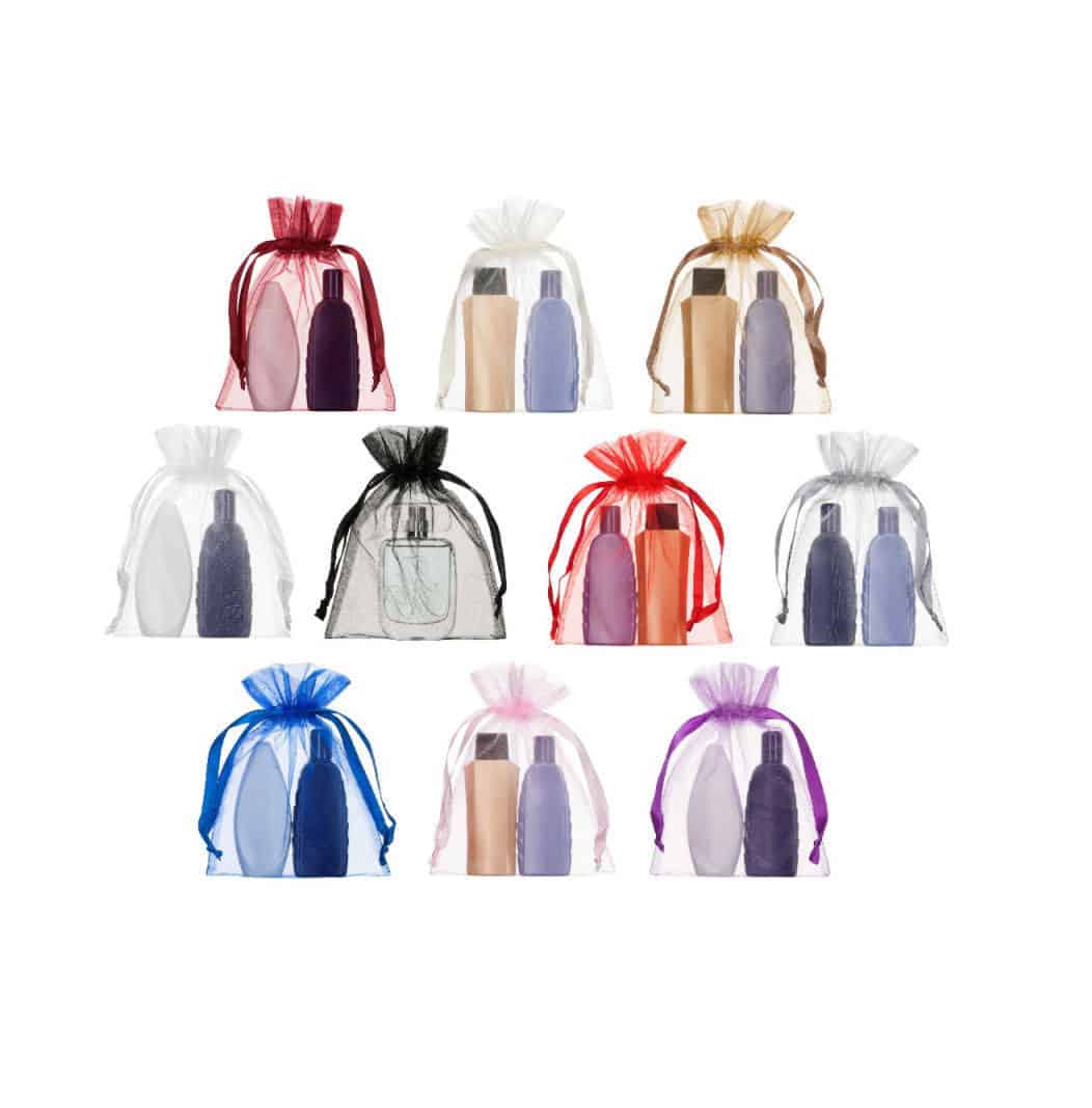 medium organza bags 15x20cm in various colours 2.0